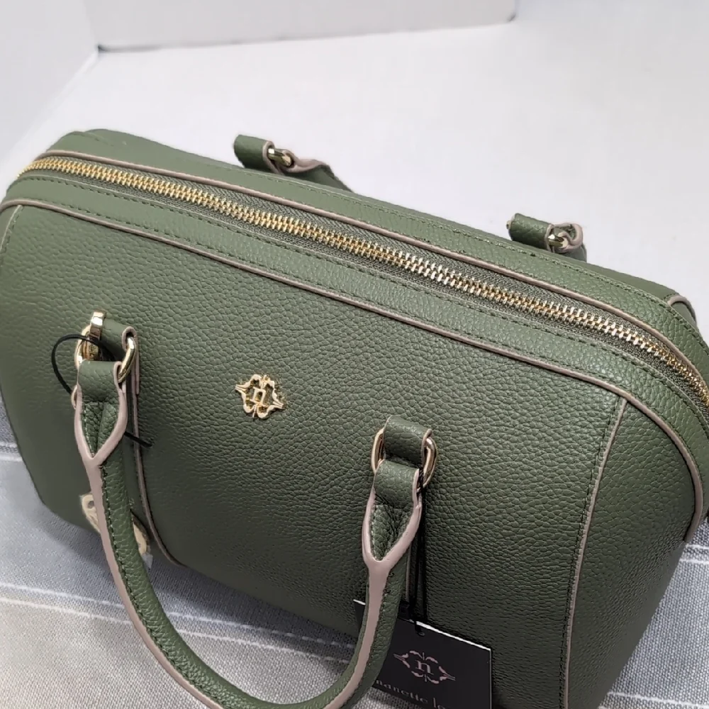 Nanette Lepore Olive Green Jax Satchel - Picture 4 of 12